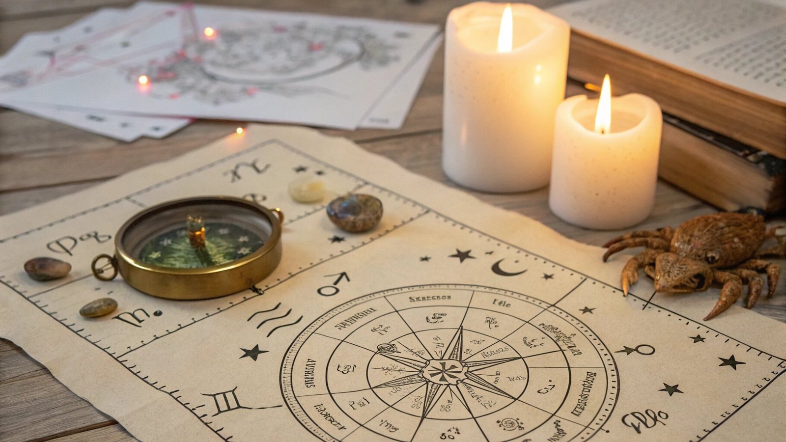 zodiac chart, personality and horoscope insights.